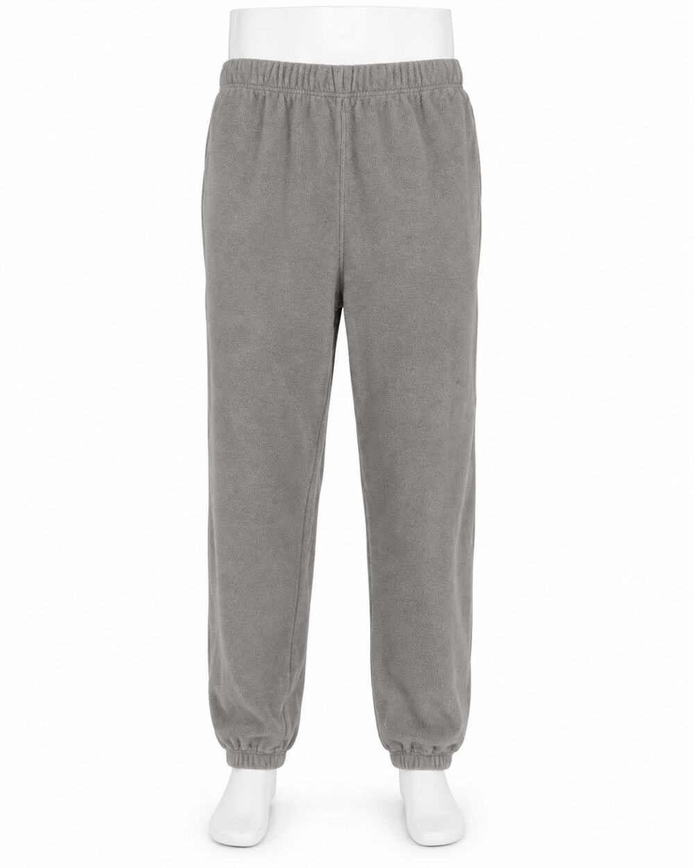 Foot Locker Heavyweight Fleece Sweatpants Gray Back Zip Pocket Joggers Mens L